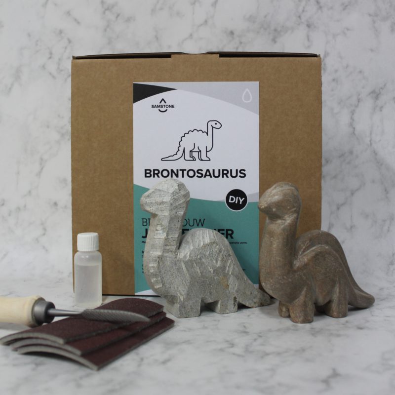 DIY pakket brontosaurus