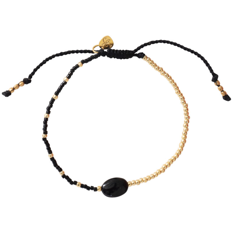 ruby black onyx gold bracelet ruby black onyx gold bracelet