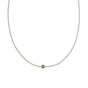smokey kwarts ketting flora