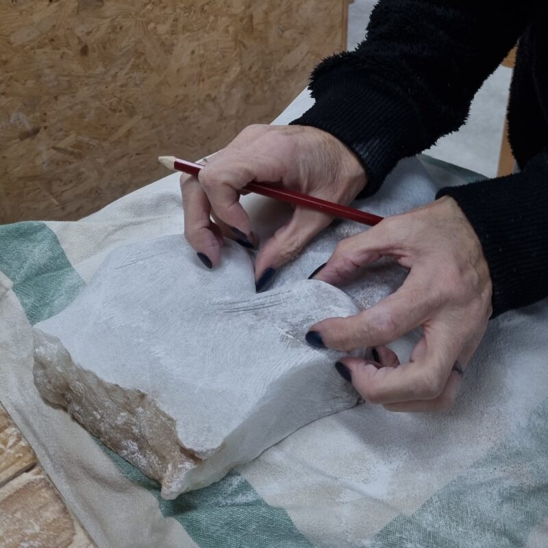 beeldhouwen in steen master