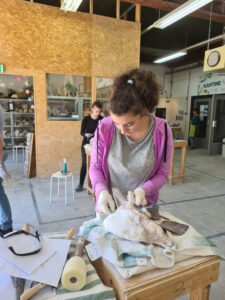 zaterdag workshop academie beeldhouwen leiden