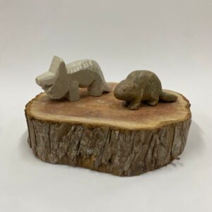 samstone diy pakket bever steenbeeldhouwen