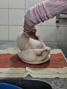 project beeldhouwen in steen