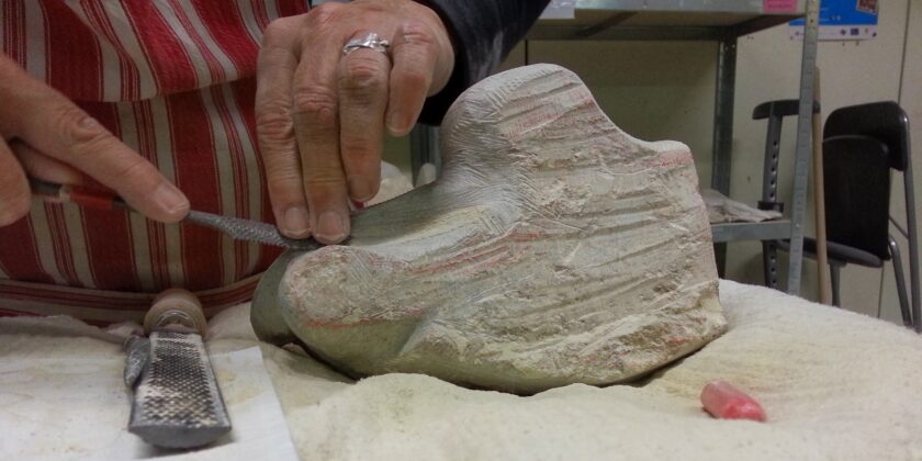 beeldhouwen close-up