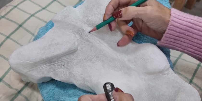 simone van olst tekenen op beeld