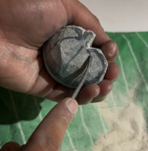 groeven maken pompoen