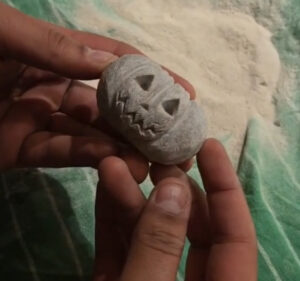 stap 6 pompoen eindresultaat