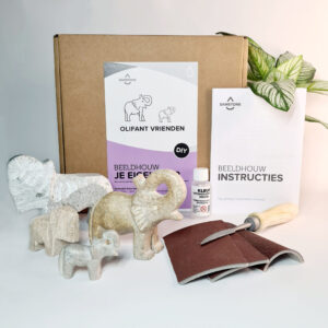 olifant vrienden doe het zelf speksteen