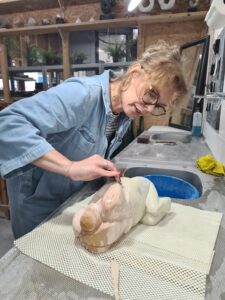 cursist steenbeeldhouwen leiden