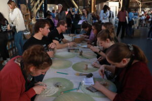 beeldhouwen samstone vrienden