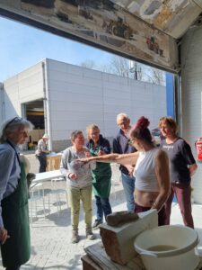 groep beeldhouwen